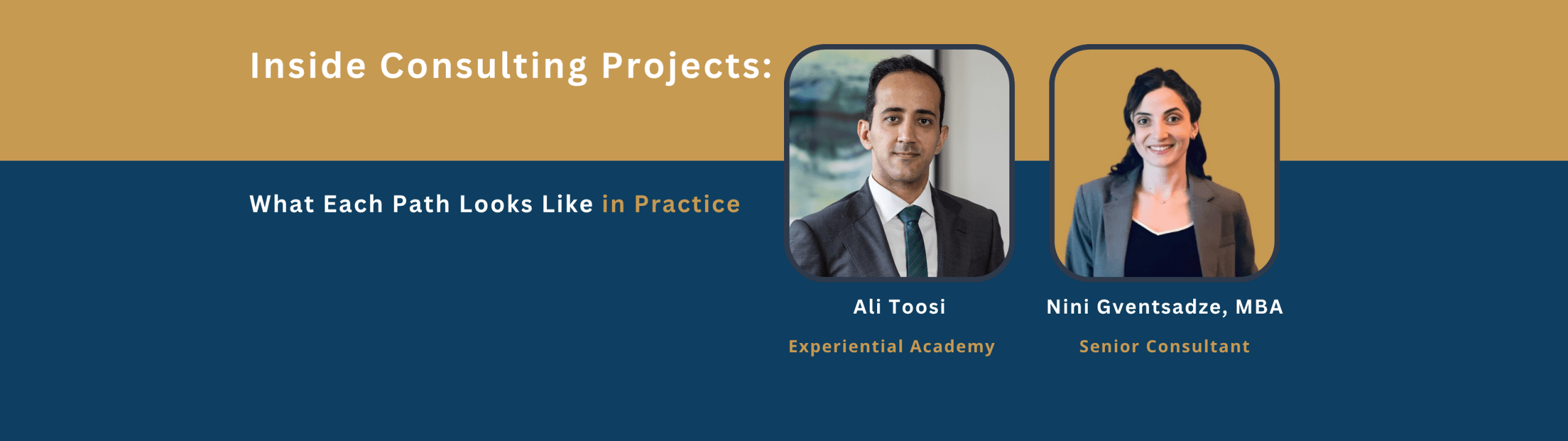 Inside Consulting Projects: What Each Path Looks Like in Practice